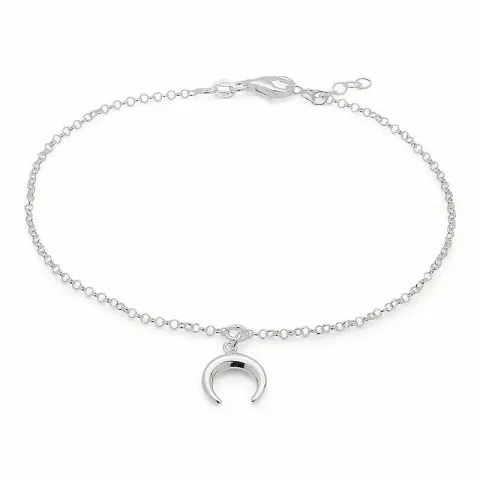 horn ankelkjede i sølv