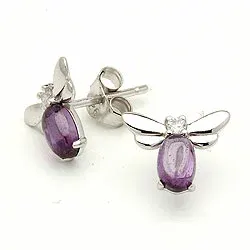 Little Ones barneøredobb i rodinert sølv