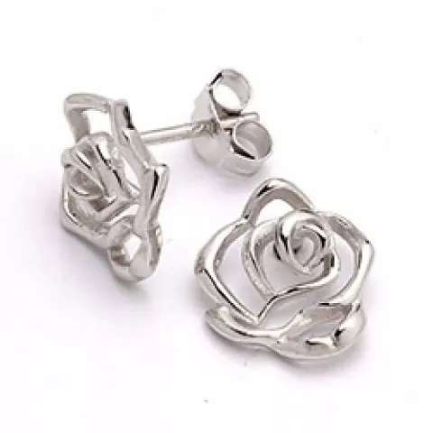 rose ørestikker i sølv