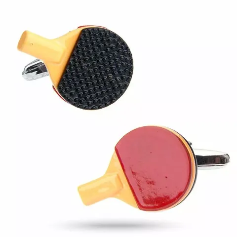 bordtennisracket mansjettknapper i stål