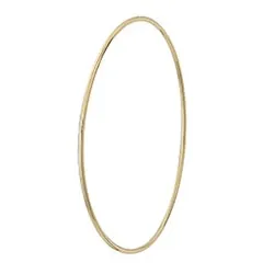 2 mm massiv BNH armring i 14 karat gull