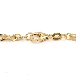 BNH singapore armbånd i 14 karat gull 17 cm x 2,3 mm