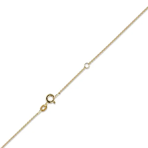 BNH Anker rund halskjede i 8 karat 40 - 42 cm x 1,5 mm