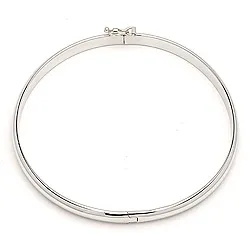 BNH armring i 14 karat hvitt gull