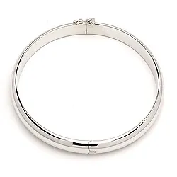 BNH armring i 14 karat hvitt gull