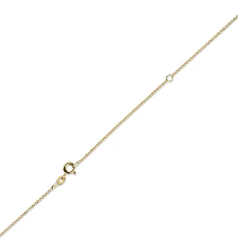 BNH Anker rund halskjede i 14 karat gull 45 - 50 cm x 1,2 cm