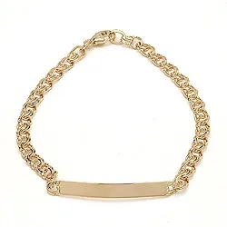 BNH Bismark armbånd i 8 karat 14 cm x 3,5 mm