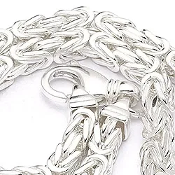 kongehalskjede i sølv 42 cm x 5,6 mm