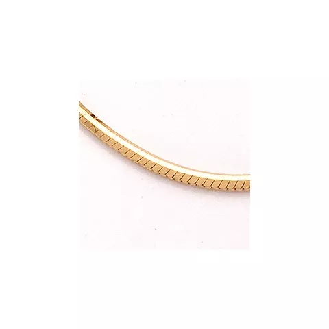 BNH slangehalskjede i 14 karat gull 45 cm x 1,6 mm