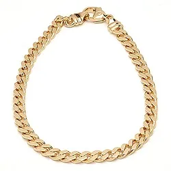 BNH panserarmbånd i 8 karat 18,5 cm x 4,7 mm