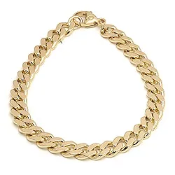 BNH panserarmbånd i 8 karat 18,5 cm x 6,1 mm