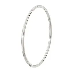 3 mm massiv BNH armring i sølv