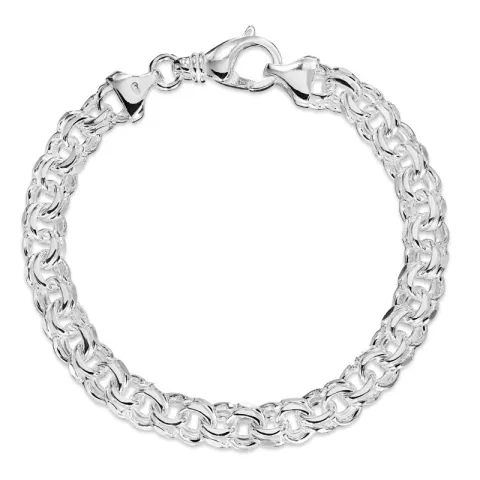 BNH Bismark armbånd i sølv 18,5 cm x 8,5 mm