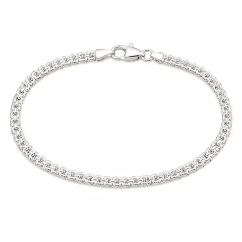 BNH Bismark armbånd i sølv 14,0 cm x 3,5 mm