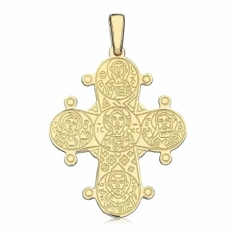 25 x 30 mm dagmarkors i 8 karat