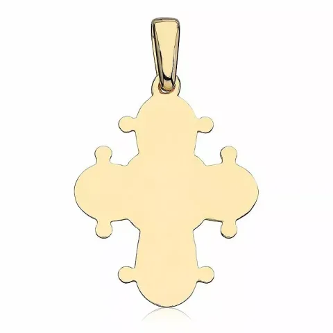 17 x 20 mm gull dagmarkors i 8 karat