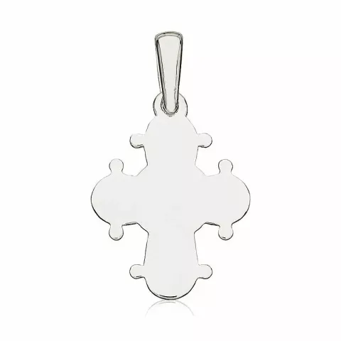 13 x 15 mm dagmarkors i sølv