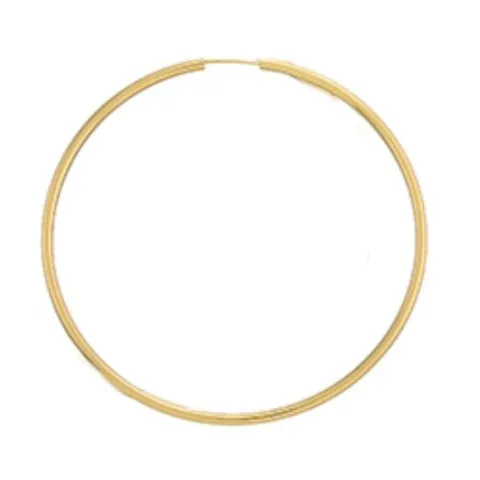 1/2 par BNH creol øredobber i 14 karat gull