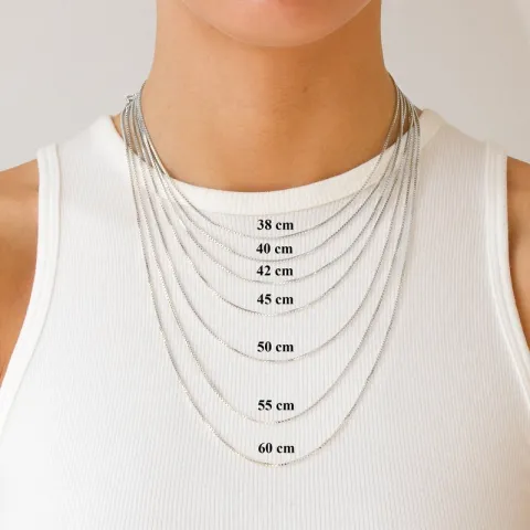BNH veneziahalskjede i sølv 42 cm x 3,0 mm