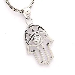 Hamsas hånd anheng i sølv