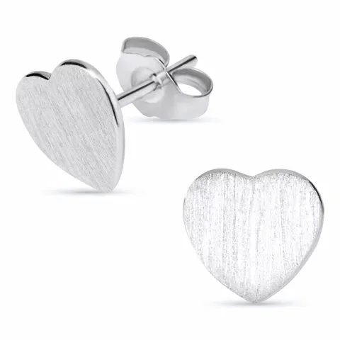 Hjerteøredobb i sølv