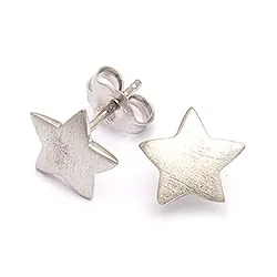 Stjerne ørestikker i sølv