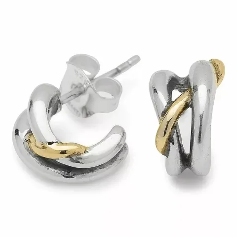 creol i sølv med forgylt sølv