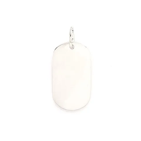 dogtag anheng i sølv