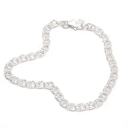 Ekte armbånd i sølv x 3,8 mm