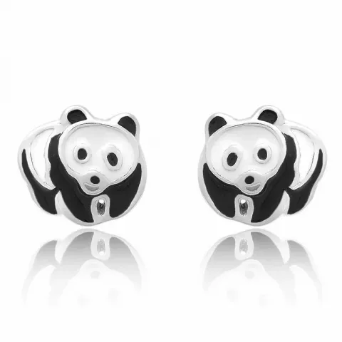 panda ørestikker i sølv