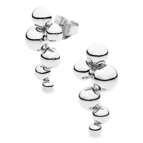 multifarget zirkon ring i sølv - Bubbly Twist