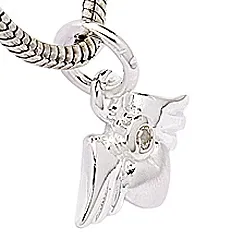 Engel anheng i sølv