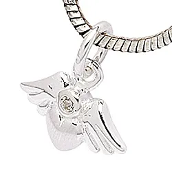 Engel anheng i sølv