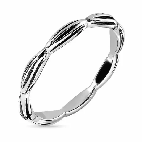 ring i oksidert sterlingsølv