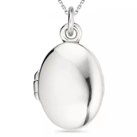 halskjede i sølv med anheng i sølv