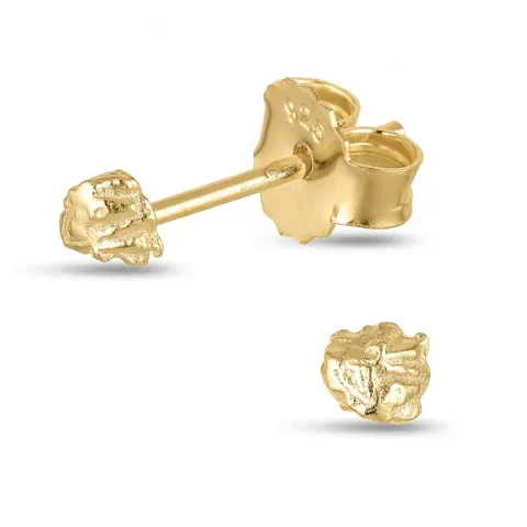 ørestikker i forgylt sølv - Lumé Etched