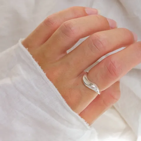 ring i sølv