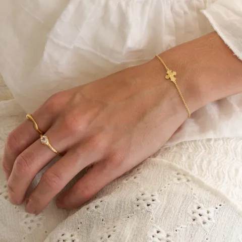 ring i forgylt sølv - Lumé Essence
