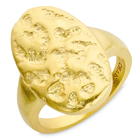 ring i forgylt messing - Eliné