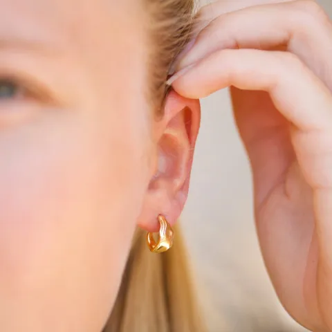 halvcreol i forgylt messing - Eliné