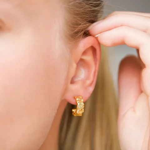 halvcreol i forgylt messing - Eliné