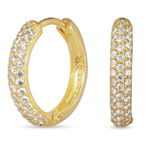 zirkon creol i forgylt messing - Eliné