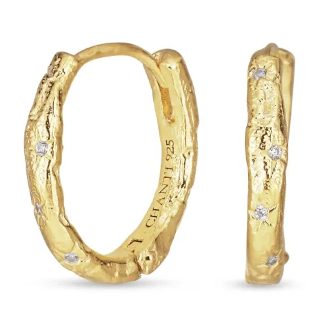 zirkon creol i forgylt messing - Eliné