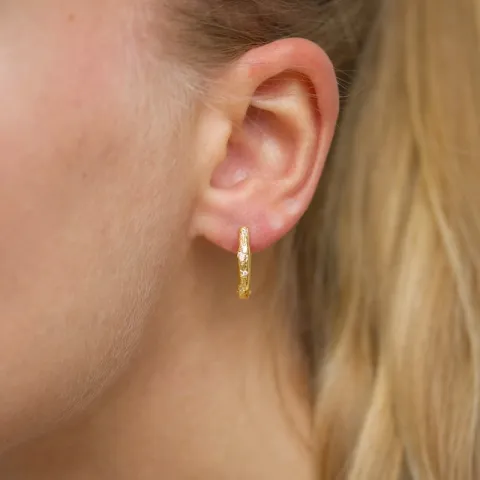 zirkon creol i forgylt messing - Eliné