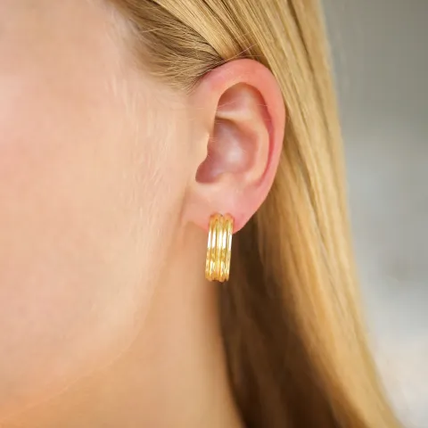 halvcreol i forgylt messing - Eliné