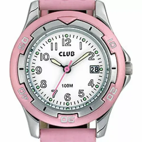 rosa barneklokke Club time A65168-2S0A