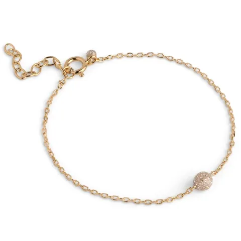 Enamel Balloon Sparkle armbånd i forgylt sølv