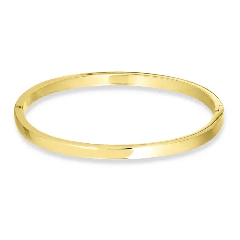 kolleksjonsprøve 4 mm armring i forgylt stål - OCEANA