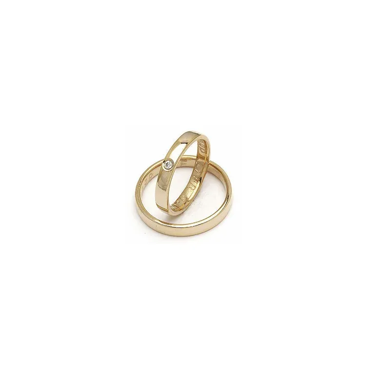 Gifteringer fra rs of scandinavia i gull 0,02 ct