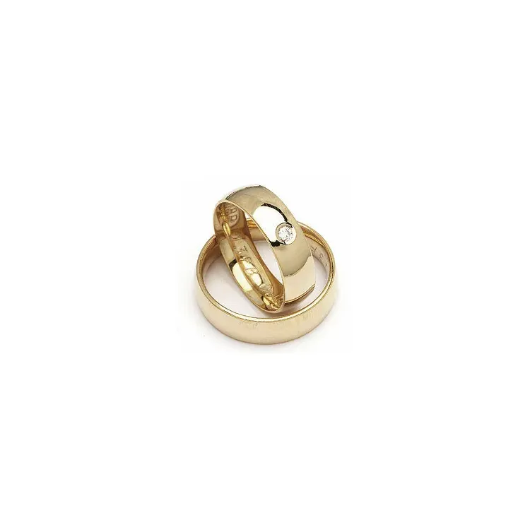 Gifteringer fra rs of scandinavia i gull 0,03 ct
